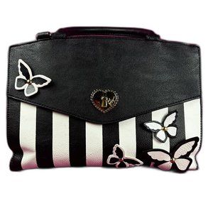 Betsey Johnson leather handbag USED